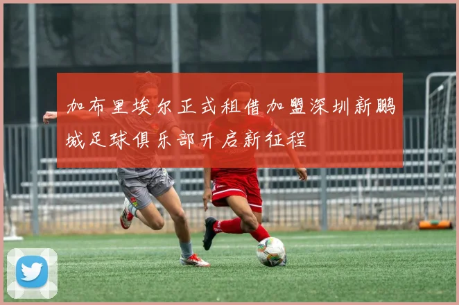 加布里埃尔正式租借加盟深圳新鹏城足球俱乐部开启新征程